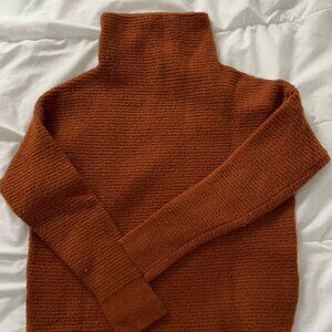 EUC Madewell wool-blend funnel-neck sweater